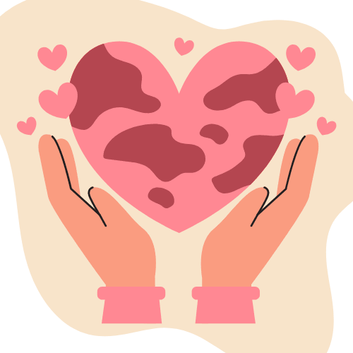 Hands holding heart symbolizing self-care and preventive health lifestyle