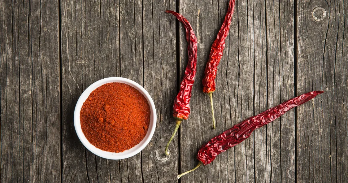 ge of chilli peppers