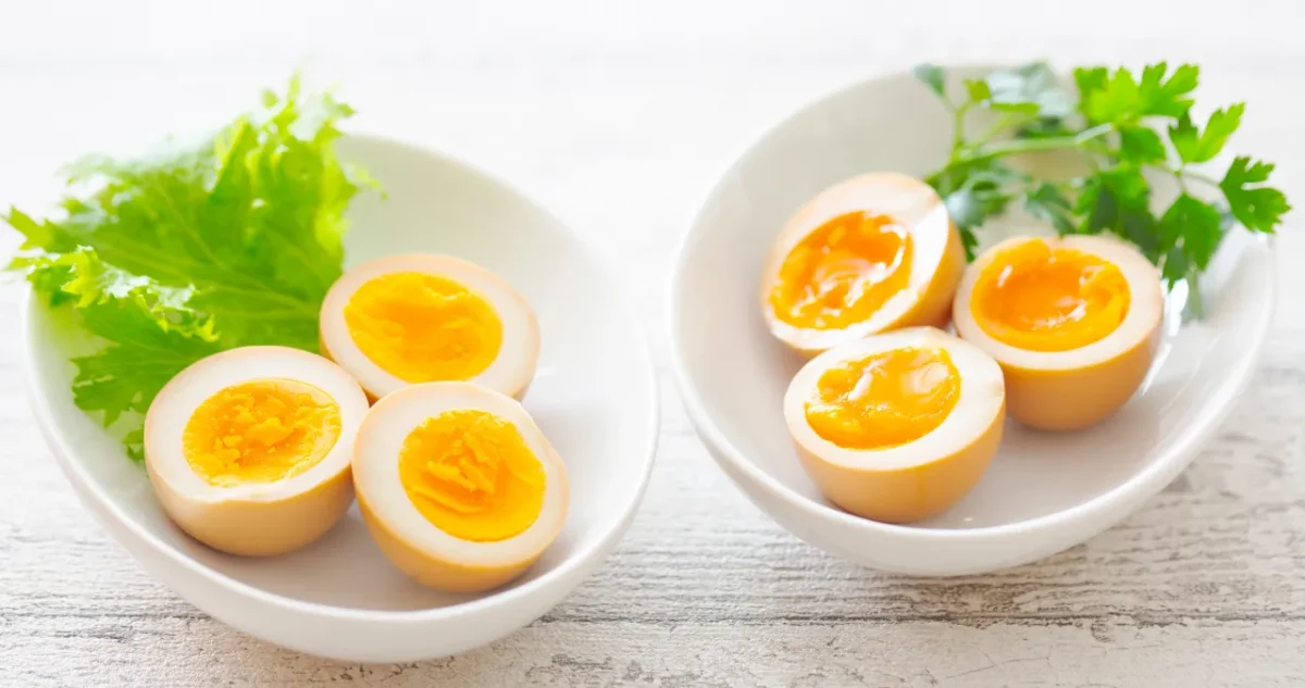 age of slice of eggs